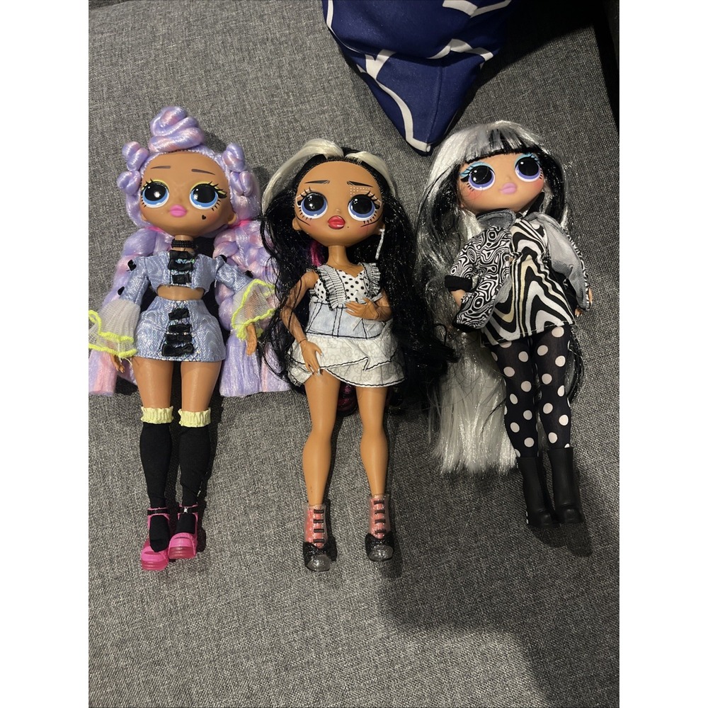 L.O.L. Surprise! OMG Fashion Doll Lot of 3